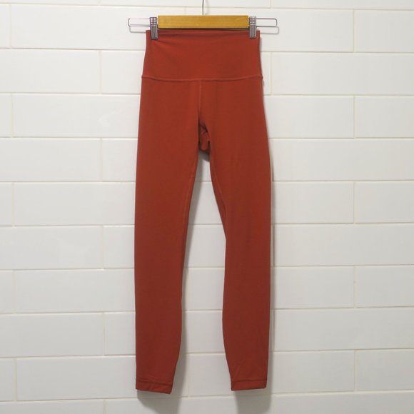 Lululemon Wunder Under High Rise Tight 25" legging Luxtreme cranberry Pink sz 2 - Picture 2 of 12